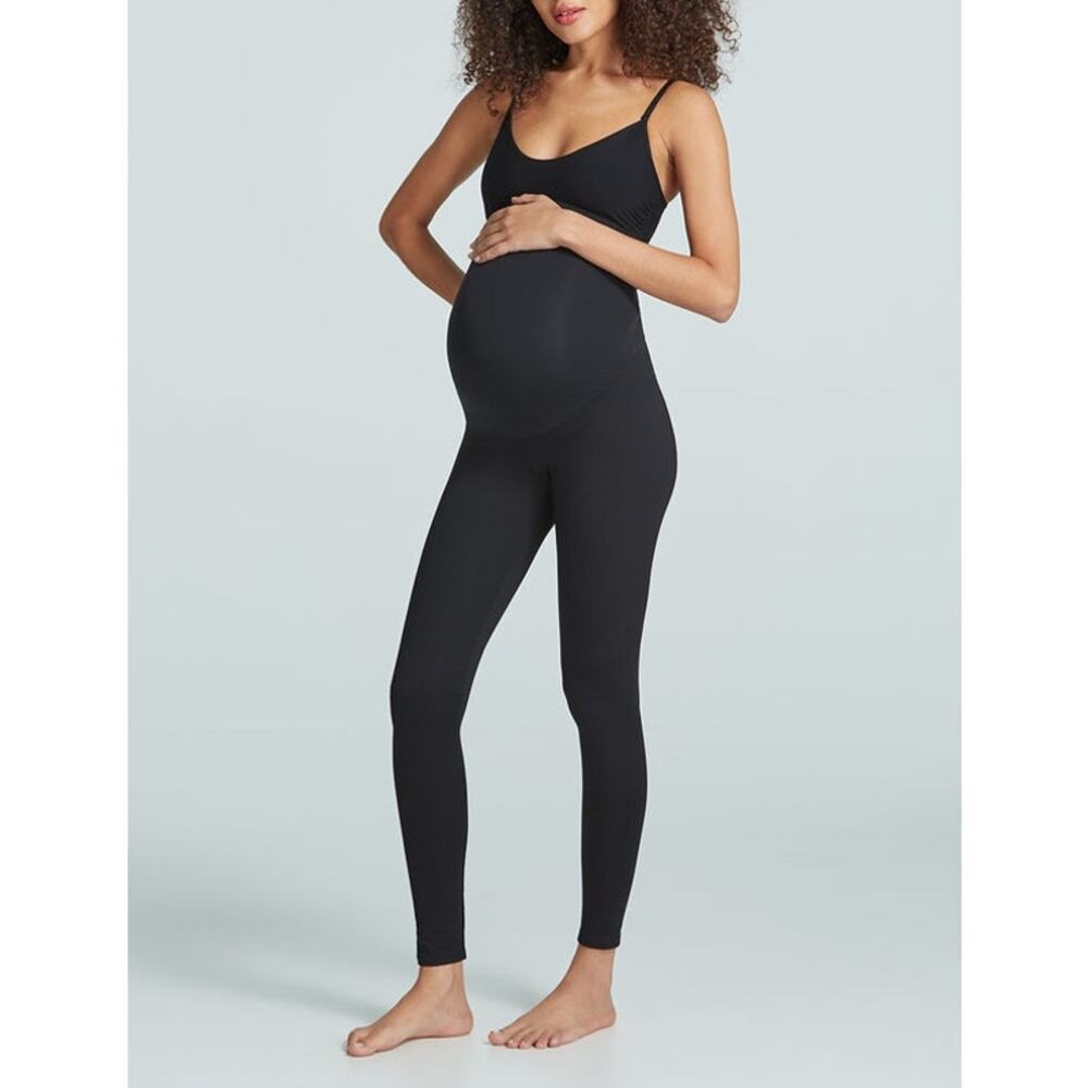 Commando Classic Maternity Leggings Compression Stretch Black Size Small Nwt